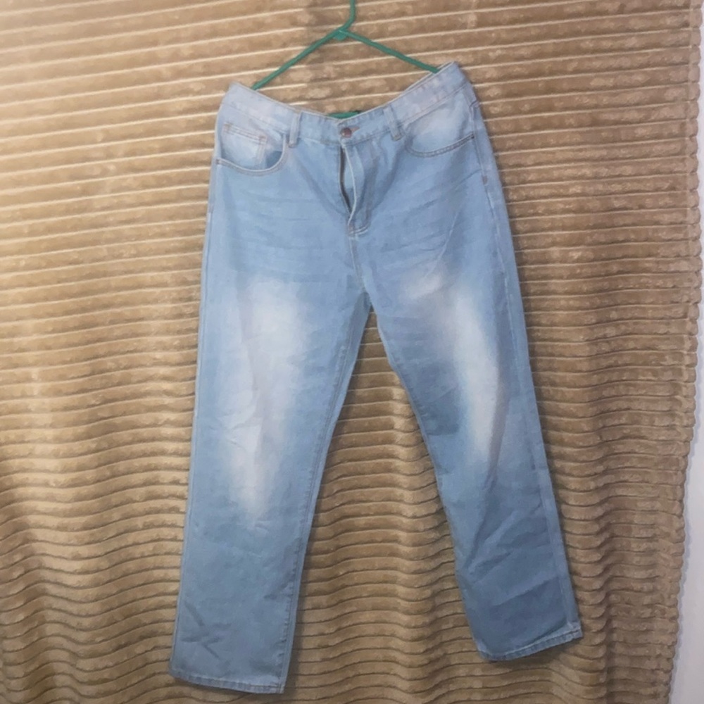 light wash mens jeans from shein